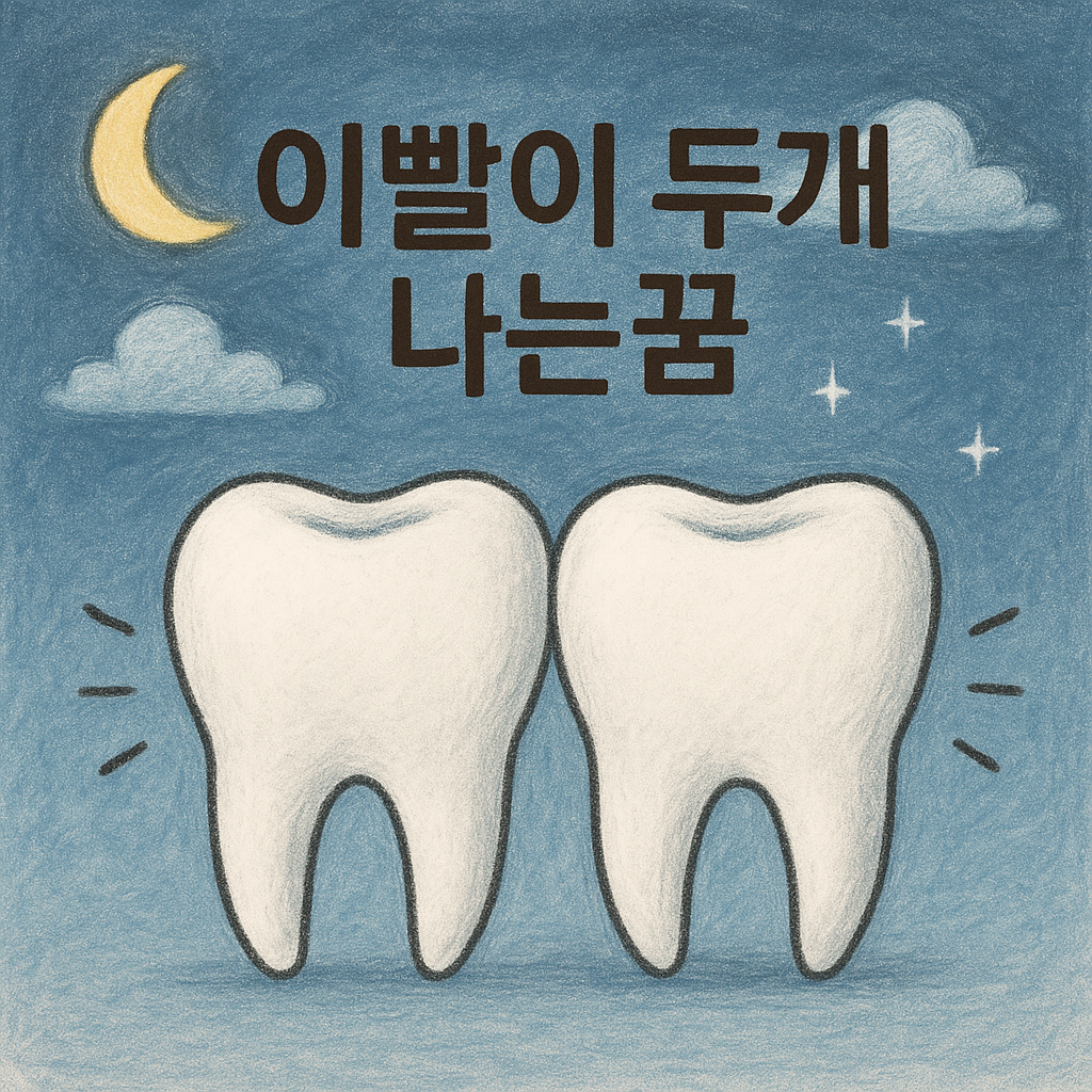 이빨이 두개 나는꿈 - 꿈 해몽, 꿈 풀이(+자세한 해석) 꿈 해몽 썸네일