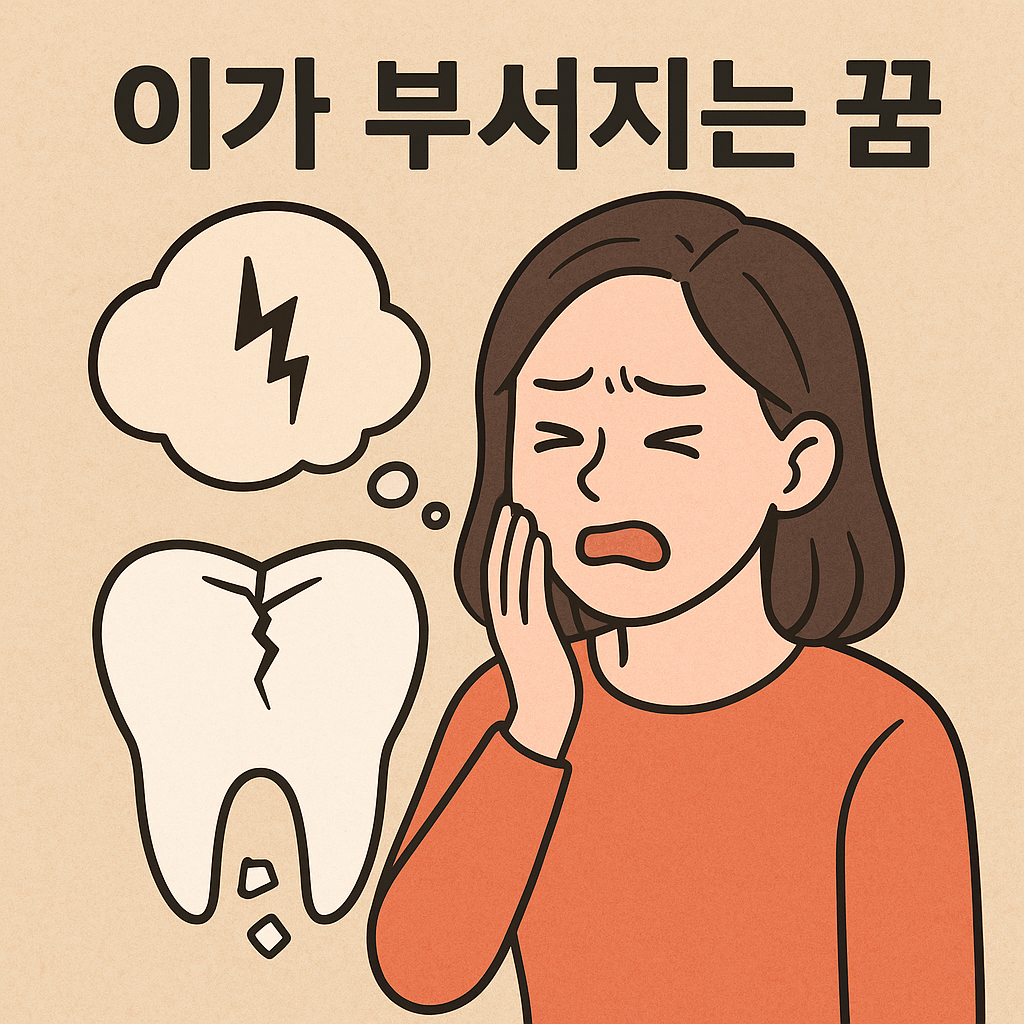 이가 부서지는꿈 - 꿈 해몽, 꿈 풀이(+자세한 해석) 대표 이미지